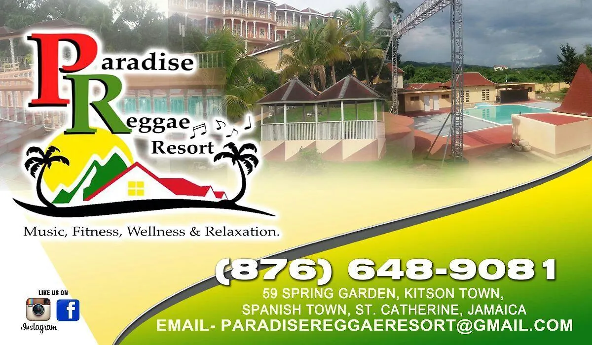 Hotel Paradise Reggae Resort Spring Garden